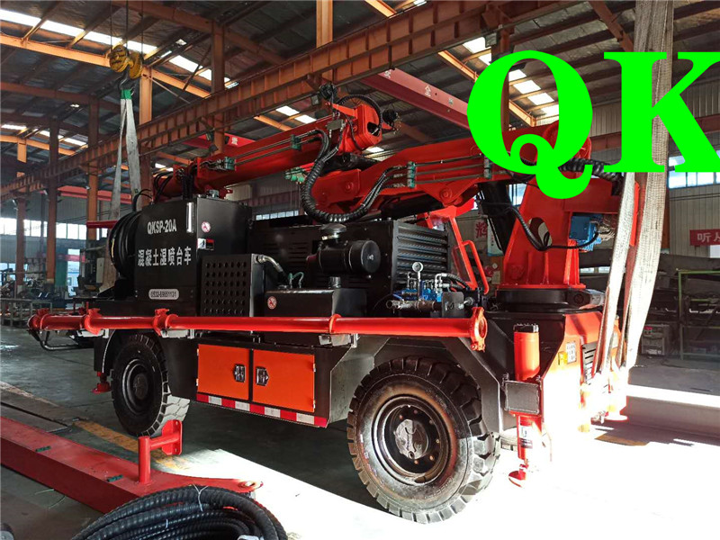 混凝土泵 青科重工 濕噴臺(tái)車