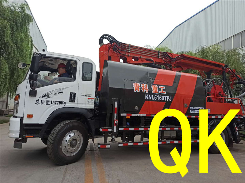 混凝土泵 青科重工 濕噴臺車