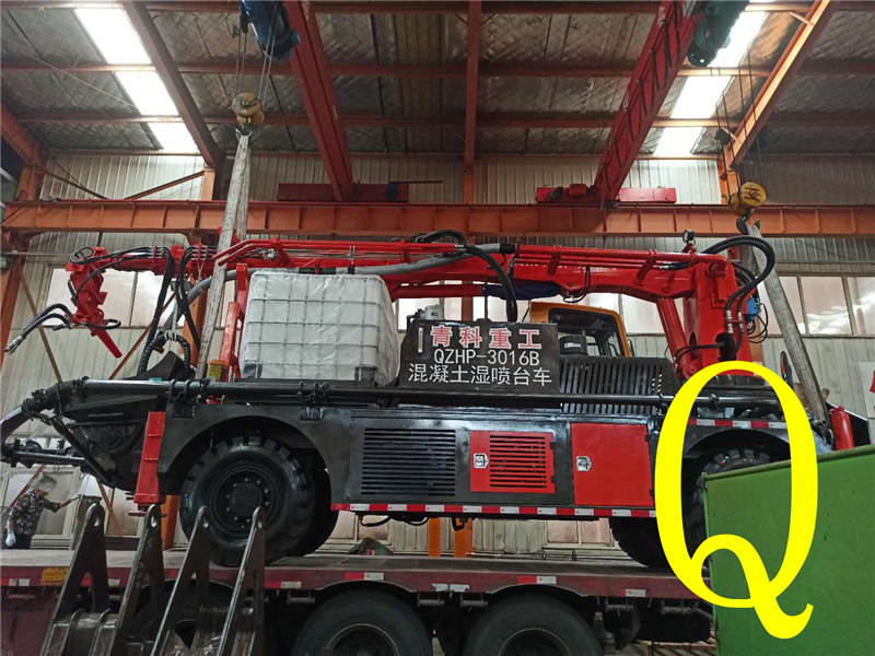 混凝土泵 青科重工 濕噴臺(tái)車(chē)