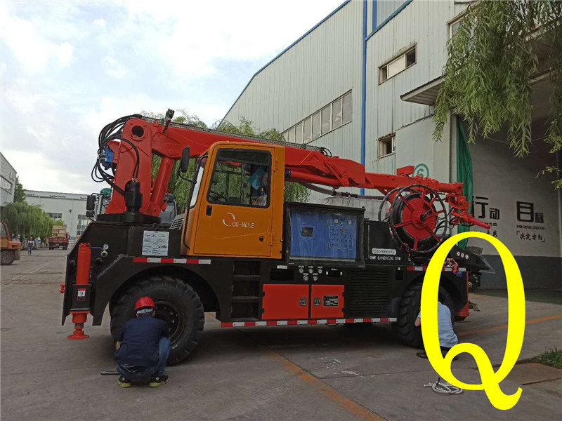 混凝土泵 青科重工 濕噴臺(tái)車