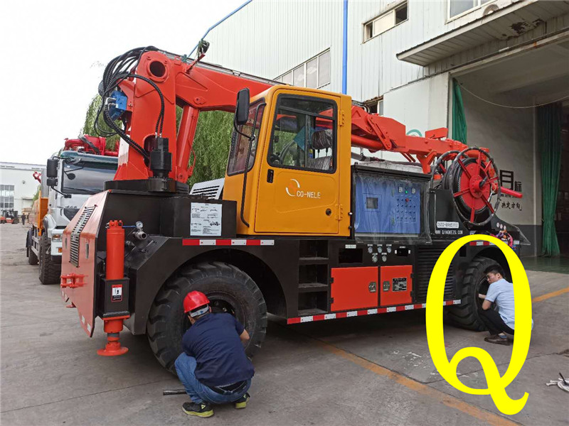 混凝土泵 濕噴臺(tái)車 青科重工