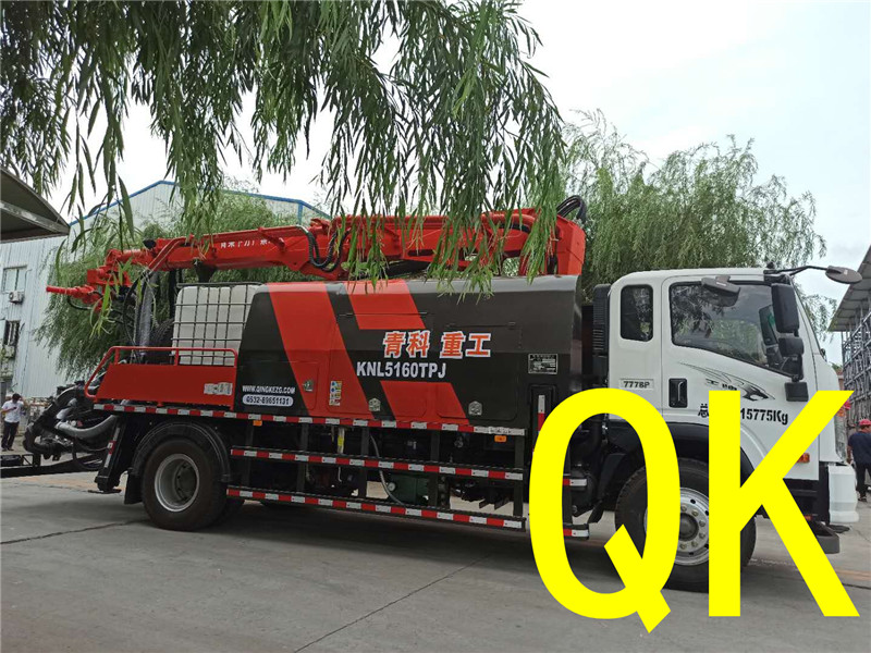 混凝土泵 青科重工 濕噴臺(tái)車