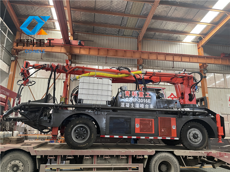 混凝土泵 青科重工 濕噴臺(tái)車